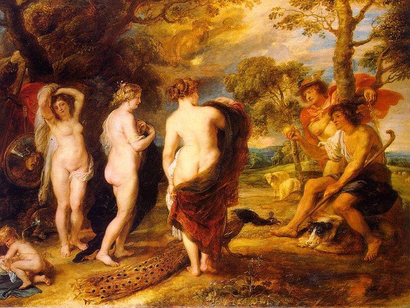 Peter Paul Rubens The Judgment of Paris Germany oil painting art